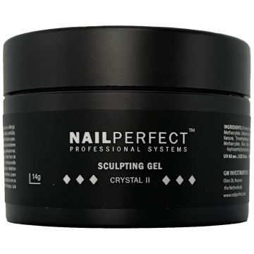 NailPerfect LED UV Sculpting Gel Crystal II