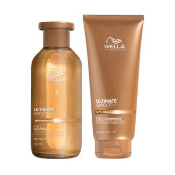 Wella Ultimate Smooth Shampoo 200ml + Conditioner 200ml
