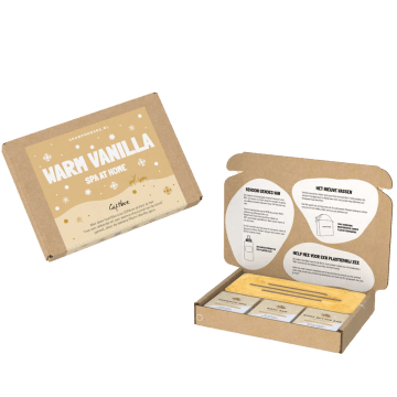 ShampooBars Giftbox Warm Vanilla Spa At Home
